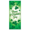 Happy St. Patricks Day Door Cover (Pack of 12) Happy St. Patricks Day Door Cover, St. Patricks Day, decoration, door cover, shamrocks, wholesale, inexpensive, bulk