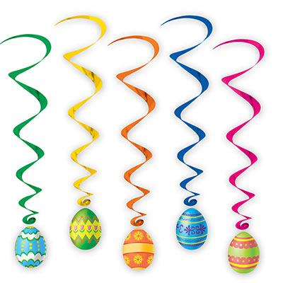 Easter Egg Whirls (Pack of 30) Easter Egg Whirls, Easter, egg, whirls, decoration, wholesale, inexpensive, bulk