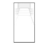 White carpet runner decoration made of polyester material.