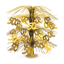 "50" Cascade Centerpiece (Pack of 6) "50" Cascade Centerpiece, 50, centerpiece, decoration, birthday, anniversary, wholesale, inexpensive, bulk