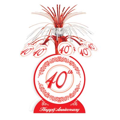 40th Anniversary Centerpiece
