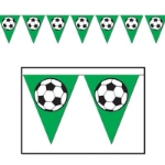 Soccer Ball Pennant Banner