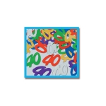 Assorted Color 40 Silhouettes Confetti