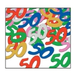 Assorted Color 50 Silhouettes Confetti