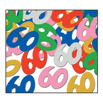 Assorted Color 60 Silhouettes Confetti