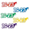 DISC - "2022" Glittered Foil Eyeglasses (Pack of 50) "2022" Glittered Foil Eyeglasses, 2022, eyeglasses, party favor, wholesale, inexpensive, bulk