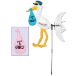 Stork Wind-Wheel for a baby shower
