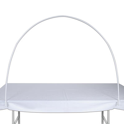 White arch to add material for a beautiful arch way.