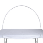 White arch to add material for a beautiful arch way.
