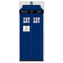 Blue Police Call Box Door Cove
