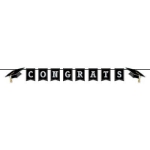 Congrats Grad Streamer (Pack of 12) Congrats Grad Streamer, congrats grad, graduation, streamer, decoration, wholesale, inexpensive, bulk