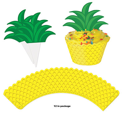 Pineapple Cupcake Wrappers