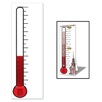 Moveable Thermometer StandOut (Pack of 1) Moveable Thermometer StandOut, standout, moveable thermometer, classroom, wholesale, inexpensive, bulk