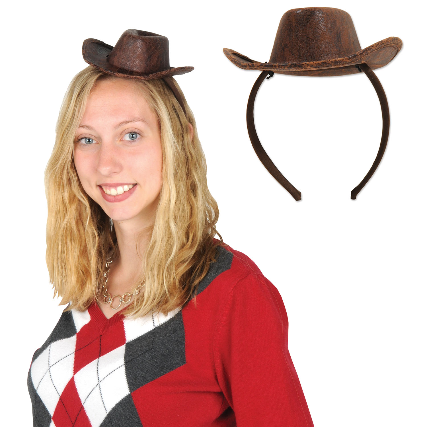 Cowboy Hat Headband for a Themed Party