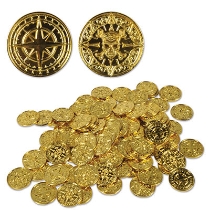 Pirate Coins for a Themed Party