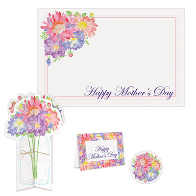 Mothers Day Place Setting Kit (Pack of 24) Mother's Day Place Setting Kit, mother's day, place setting, place mat, centerpiece, decoration, wholesale, inexpensive, bulk