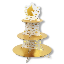 Unicorn Cupcake Stand (Pack of 12) Unicorn Cupcake Stand, party themes, fantasy, unicorns