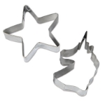 Unicorn Cookie Cutters (Pack of 24) Unicorn Cookie Cutters, unicorn, star, fantasy, cookie cutters, party favor, new year's eve, halloween, decoration, wholesale, inexpensive, bulk