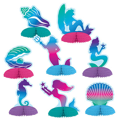 Mermaid Mini Centerpieces 