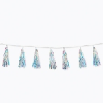 Iridescent Tassel Garland Hanging Decoration