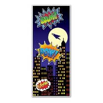 Super Hero Door Cover