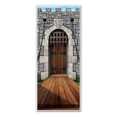 Medieval Castle Door Cover 