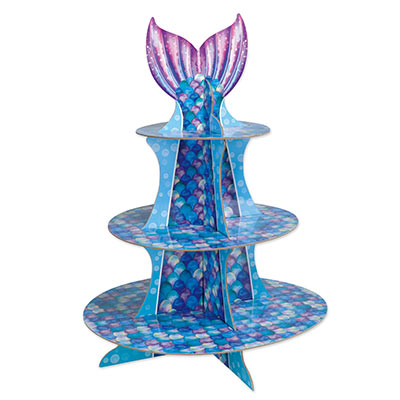 Mermaid Cupcake Stand for a Themed Party or Birthday 