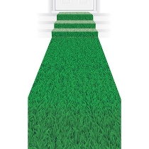Grass Runner for a summer party indoors