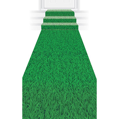 Grass Runner for a summer party indoors