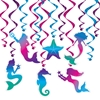 Mermaid Whirls Hanging Decorations 