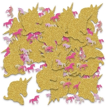 Unicorn Deluxe Sparkle Confetti (Pack of 12) Unicorn Deluxe Sparkle Confetti, unicorn, sparkle, glitter, confetti, fantasy, new year's eve, wholesale, inexpensive, bulk