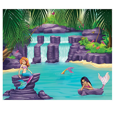 Mermaid Lagoon Instant Mural 
