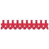 Red Crawfish Garland Hanging Decoration 