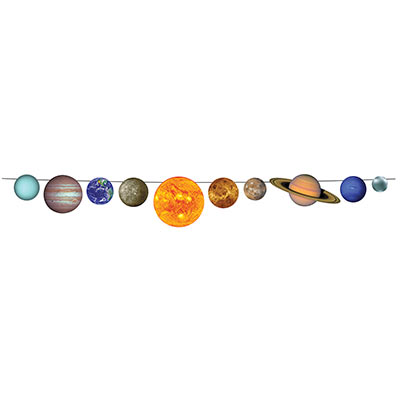 Solar System Streamer themed party