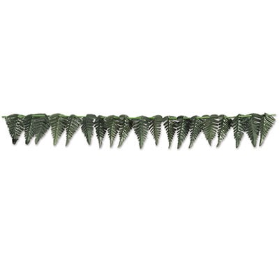 Fern Leaf Garland (Pack of 12) Fern Leaf Garland, fern, leaf, garland, decoration, luau, jungle, wholesale, inexpensive, bulk