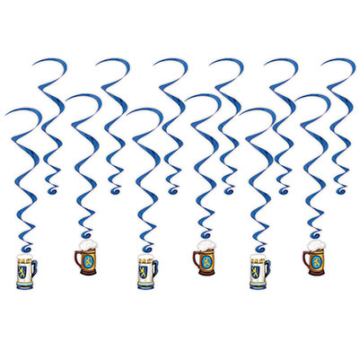 Oktoberfest Whirls (Pack of 72) Oktoberfest Whirls, oktoberfest, whirls, decoration, wholesale, inexpensive, bulk