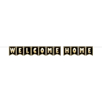 Welcome Home Streamer (Pack of 12) Welcome Home Streamer, welcome home, streamer, decoration, wholesale, inexpensive, bulk