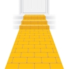 Yellow Brick Runner (Pack of 6) Yellow Brick Runner, yellow brick, runner, decoration, fantasy, birthday, new years eve, wholesale, inexpensive, bulk