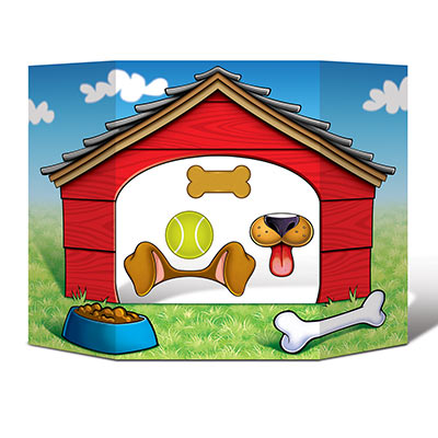 Dog House Photo Prop (Pack of 6) Dog House Photo Prop, dog house, decoration, photo prop, dog birthday, birthday, wholesale, inexpensive, bulk