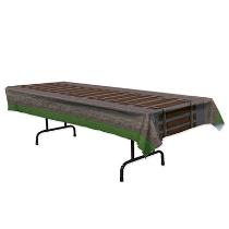 Railroad Track Tablecover (Pack of 12) Railroad Track Tablecover, railroad track, tablecover, decoration, western, new year's eve, prom, around the world, wholesale, inexpensive, bulk