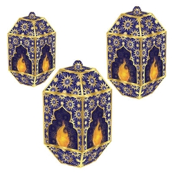 Foil Ramadan Paper Lanterns (Pack of 36) Foil Ramadan Paper Lanterns, ramadan, paper lanterns, decoration, wholesale, inexpensive, bulk