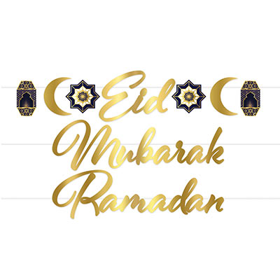 Foil Ramadan Streamer Set (Pack of 12) Foil Ramadan Streamer Set, Ramadan, streamer, decoration, wholesale, inexpensive, bulk