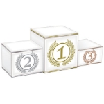 3-D Podium Centerpiece (Pack of 12) 3-D Podium Centerpiece, podium, centerpiece, decoration, wholesale, inexpensive, bulk, sport