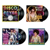 DISC-Disco Album Cutouts (Pack of 48) Disco Album Cutouts, disco, 70s, disco, decoration, new years eve, wholesale, inexpensive, bulk
