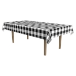 Plaid Tablecover (Pack of 12) Plaid Tablecover, plaid, fall, Thanksgiving, decoration, wholesale, inexpensive, bulk, Christmas