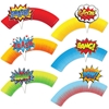 DISC-Hero Cupcake Wrappers (Pack of 144) Hero Cupcake Wrappers, hero, cupcake wrappers, wholesale, inexpensive, bulk, birthday
