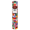 International Flag Table Roll (Pack of 1) International Flag Table Roll, international, around the world, prom, new years eve, decoration, table roll, wholesale, inexpensive, bulk