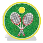 3-D Tennis Centerpiece (Pack of 12) 3-D Tennis Centerpiece, tennis, centerpiece, decoration, sports, wholesale, inexpensive, bulk