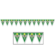 Tennis Pennant Banner (Pack of 12) Tennis Pennant Banner, tennis, banner, decoration, sport, wholesale, inexpensive, bulk