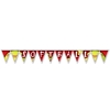 Red and Yellow Softball Pennant Banner